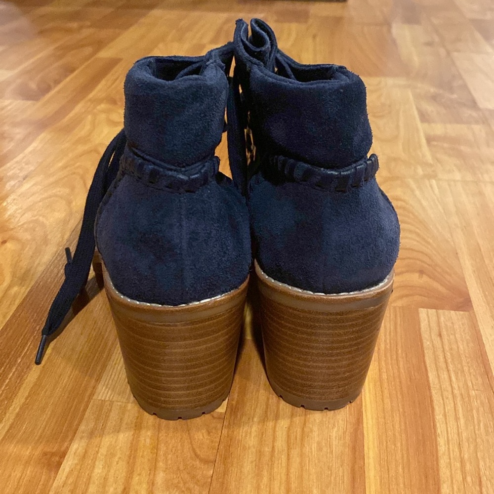 Jack Rogers Poppy Flannel Hiker lug boots 7.5 - Picture 2 of 4